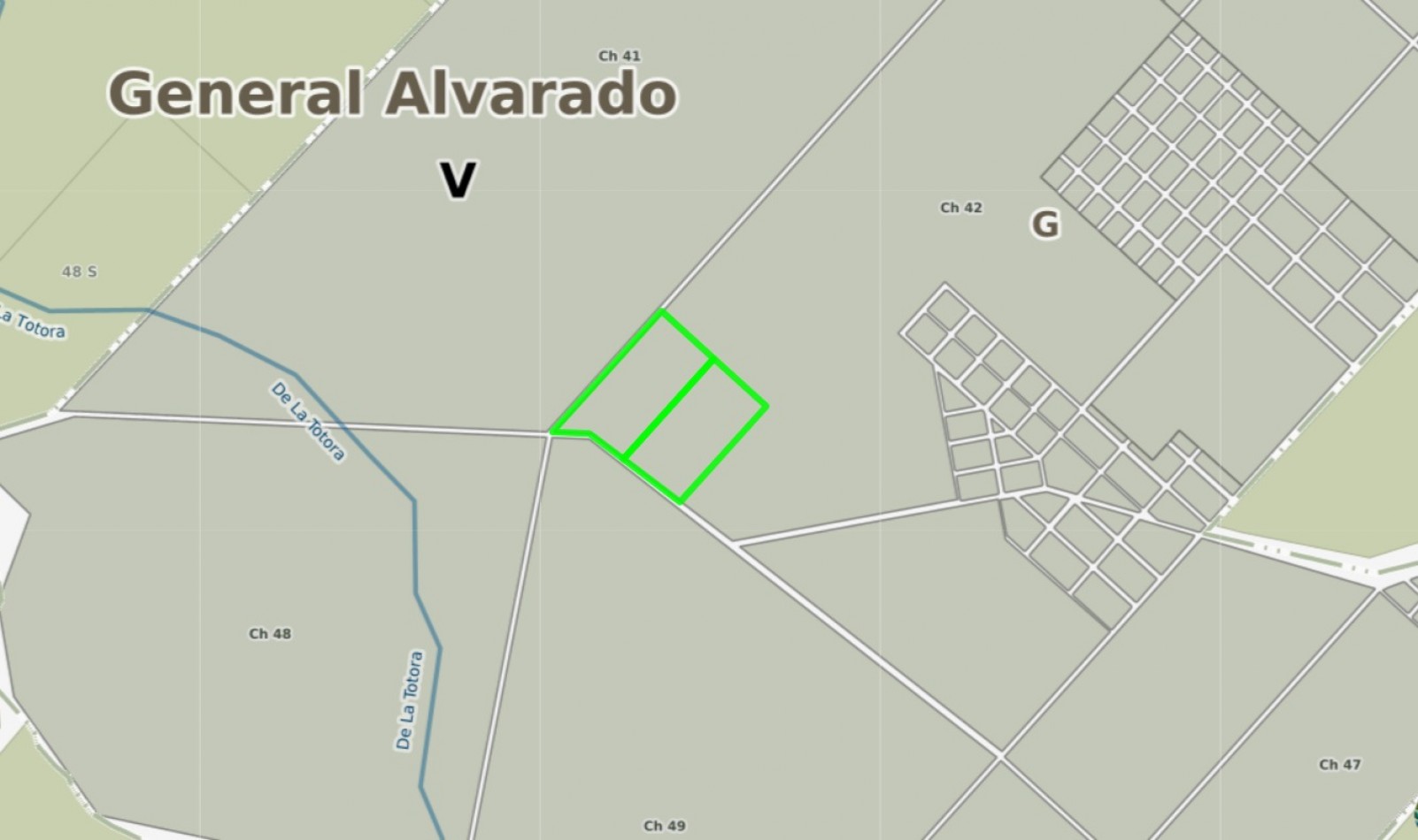 Venta campo agricola en Miramar, General Alvarado