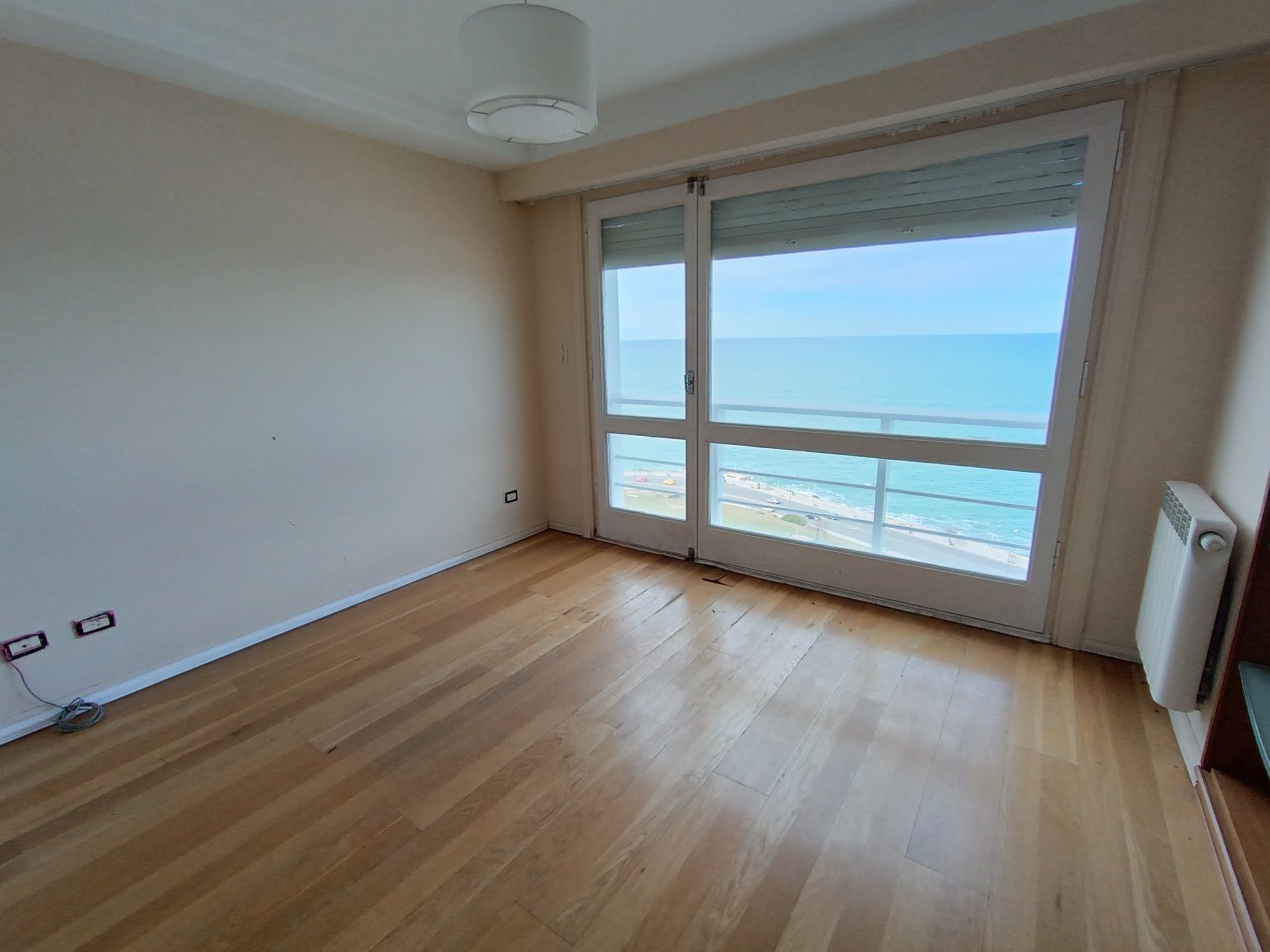 VENTA DEPARTAMENTO 8 AMBIENTES CON VISTA PLENA AL MAR Y COCHERA PLAYA GRANDE 