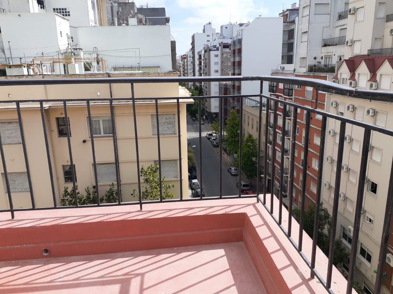 DEPARTAMENTO 1 amb con TERRAZA Y AMOBLADO zona Centro