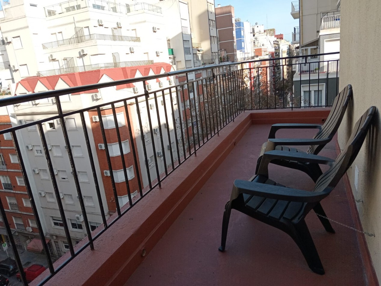 DEPARTAMENTO 1 amb con TERRAZA Y AMOBLADO zona Centro