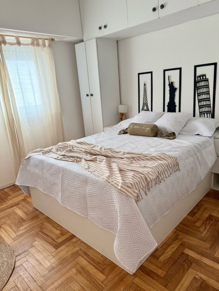DEPARTAMENTO DOS AMBIENTES CON DEPENDENCIA Y BALCON APTO CREDITO.