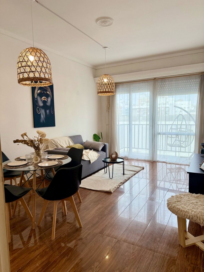 DEPARTAMENTO DOS AMBIENTES CON DEPENDENCIA Y BALCON APTO CREDITO.