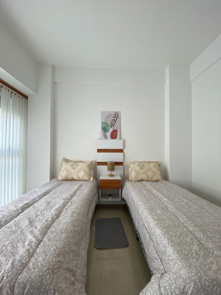 Venta Departamento 3 ambientes con balcon frances, reciclado y amoblado