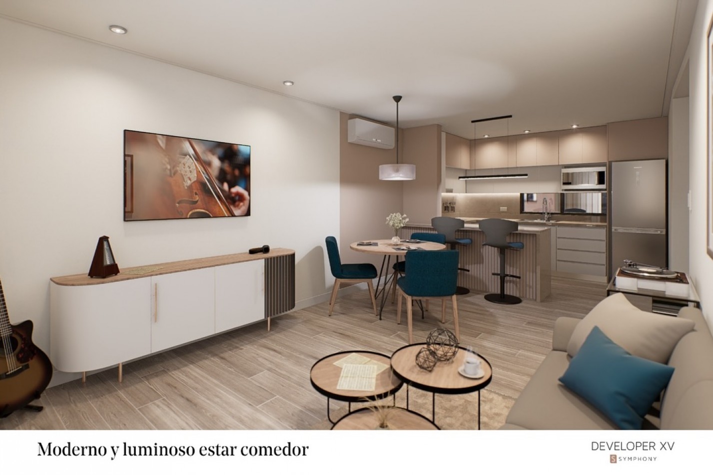  DEPARTAMENTO DOS AMBIENTES EDIFICIO DEVELOPER XV SYMPHONY