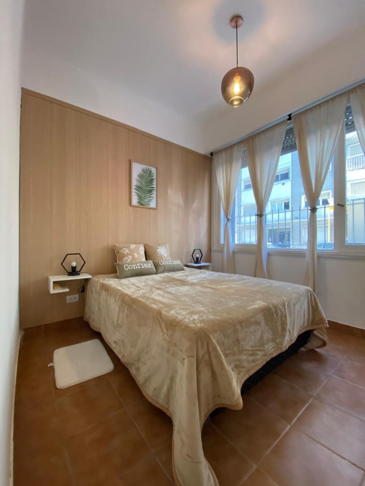 Venta Departamento 2 ambientes a la calle, reciclado y amoblado