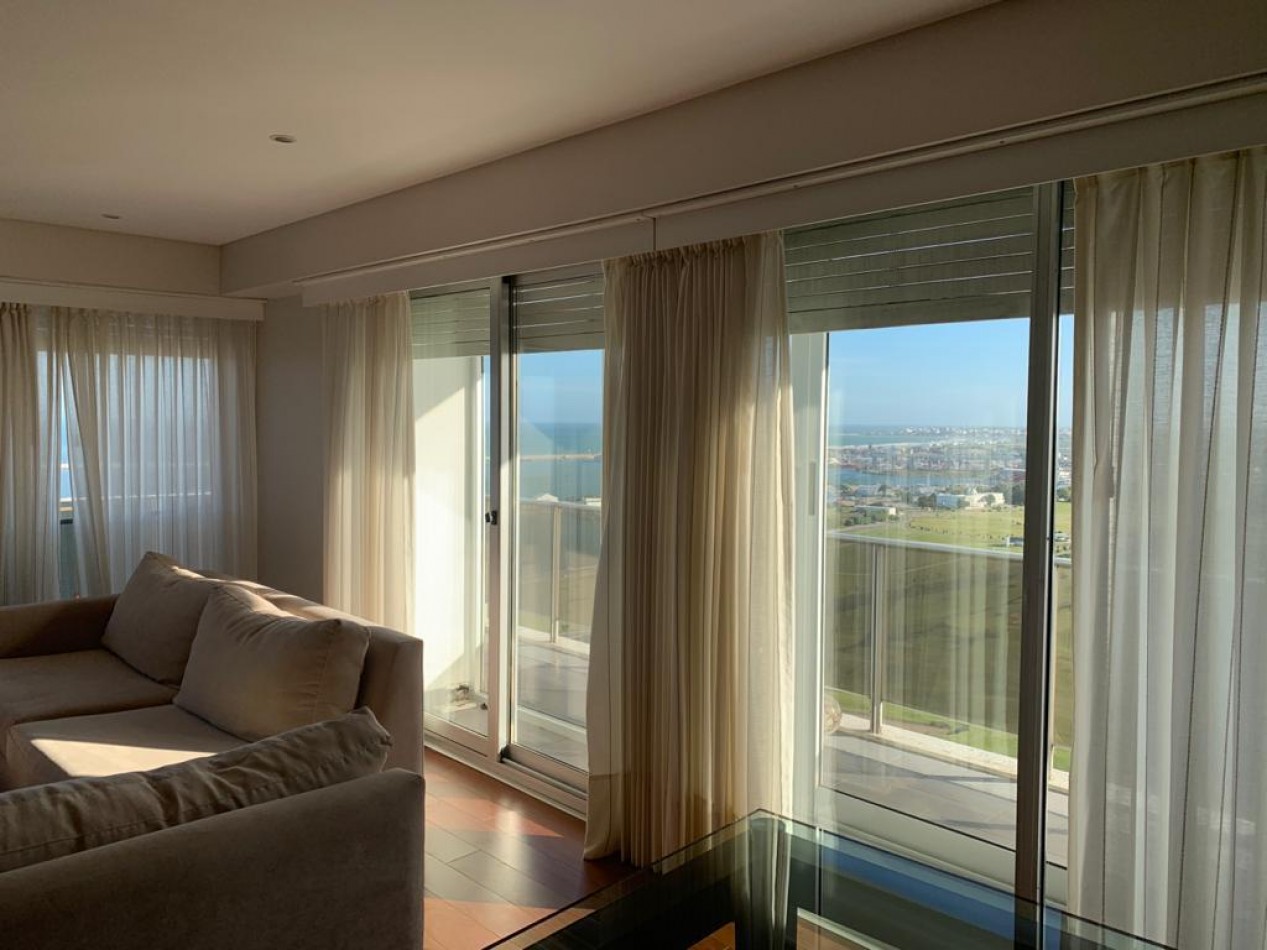 Departamento 4 Amb con vista al mar y  cochera doble playa grande