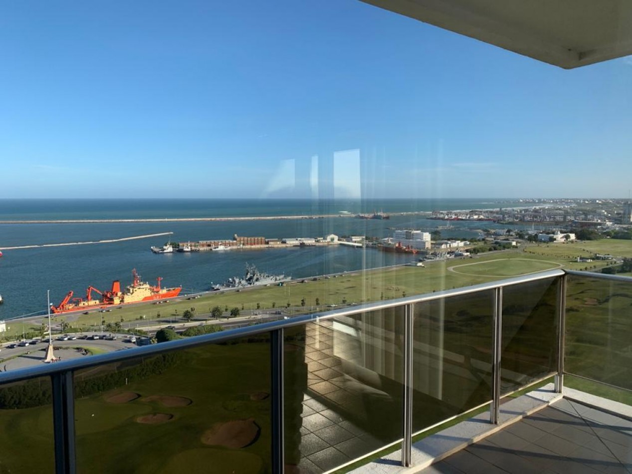 Departamento 4 Amb con vista al mar y  cochera doble playa grande