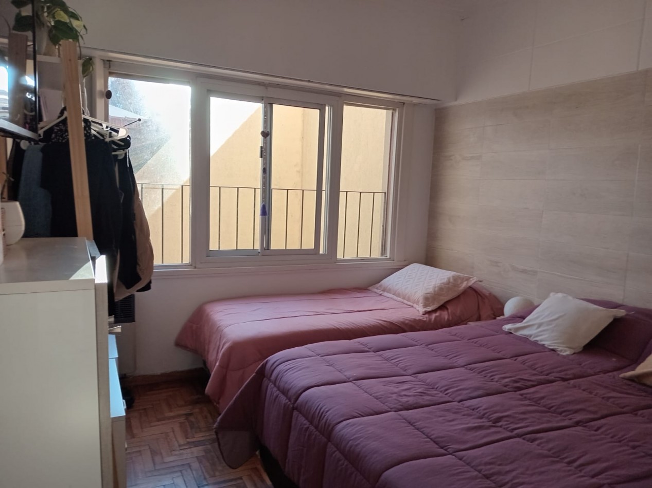 DEPARTAMENTO 3 AMBIENTES AL FRENTE -PLAZA MITRE