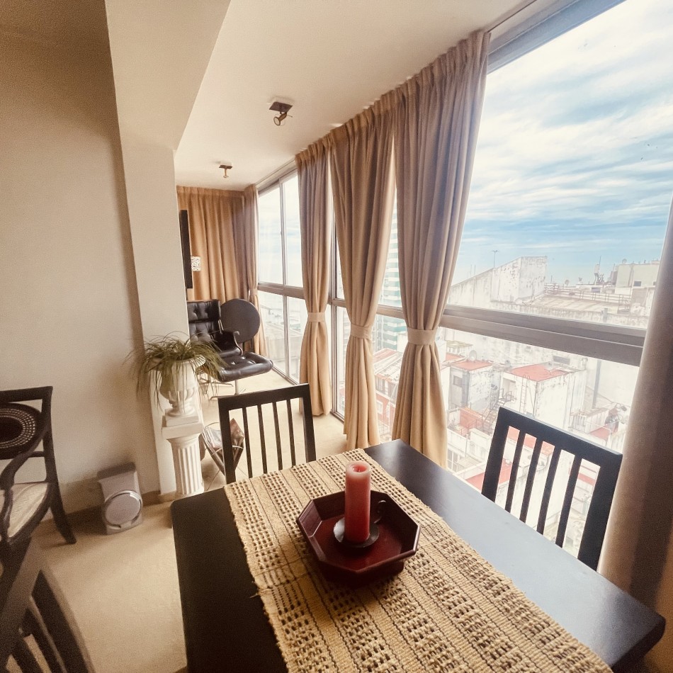DEPARTAMENTO 2 AMBIENTES VISTA AL MAR - CENTRO MAR DEL PLATA