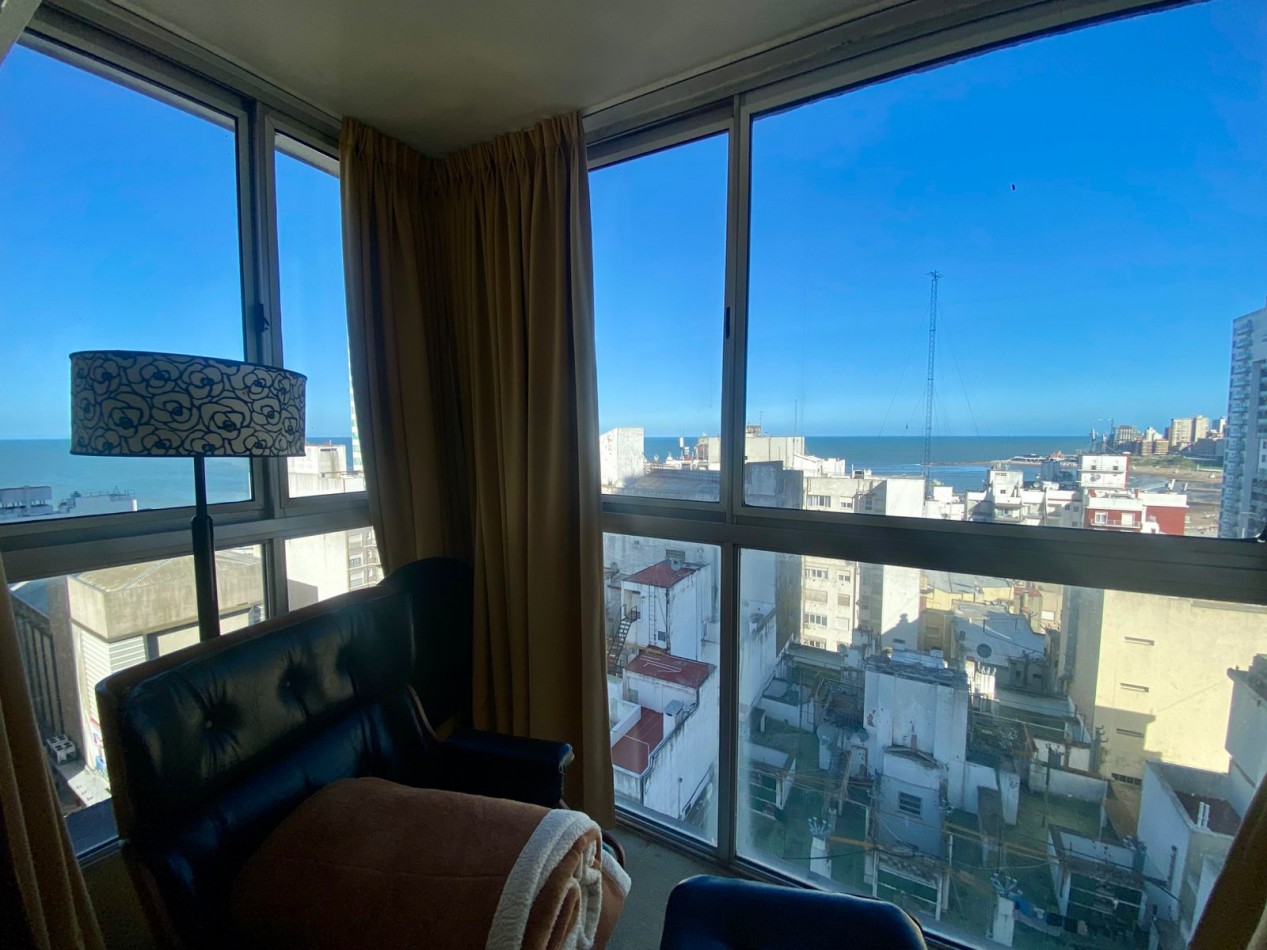 DEPARTAMENTO 2 AMBIENTES VISTA AL MAR - CENTRO MAR DEL PLATA