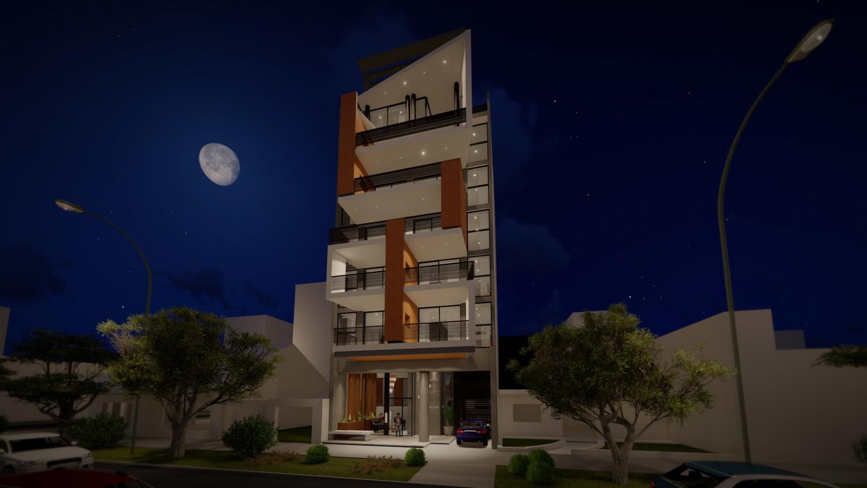 DEPARTAMENTO SEMIPISO CON BALCON, BAULERA Y COCHERA (EN CONSTRUCCION)