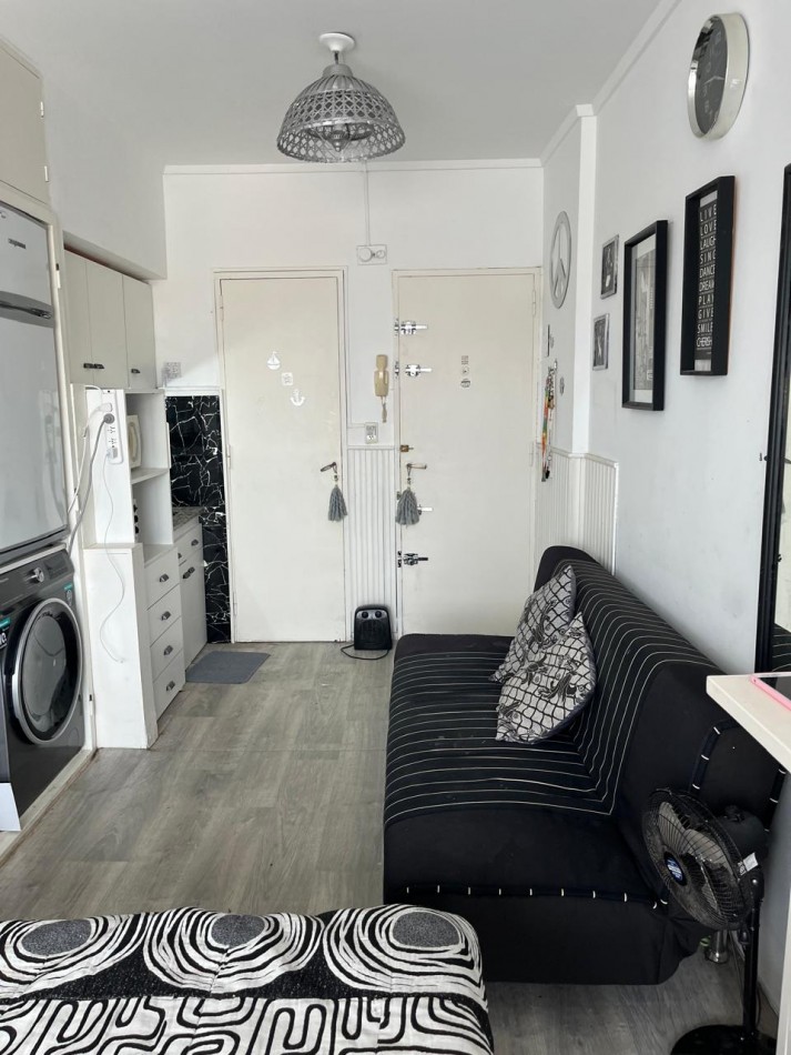 MONOAMBIENTE CONTRAFRENTE BALCON FRANCES ABIERTO TOTALMENTE EQUIPADO.ZONA GUEMES