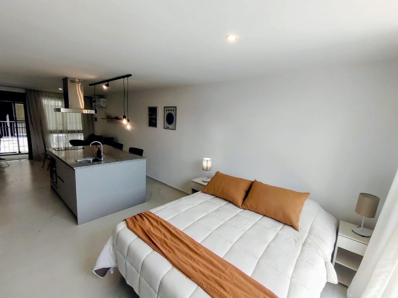 Alquiler departamento a estrenar con cochera, zona Aldrey