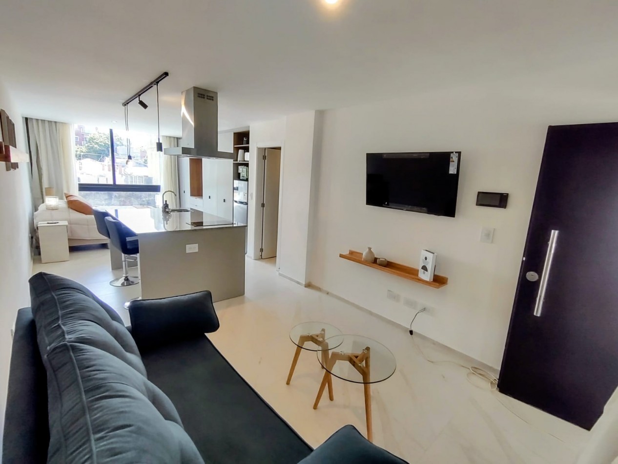 Alquiler departamento a estrenar con cochera, zona Aldrey