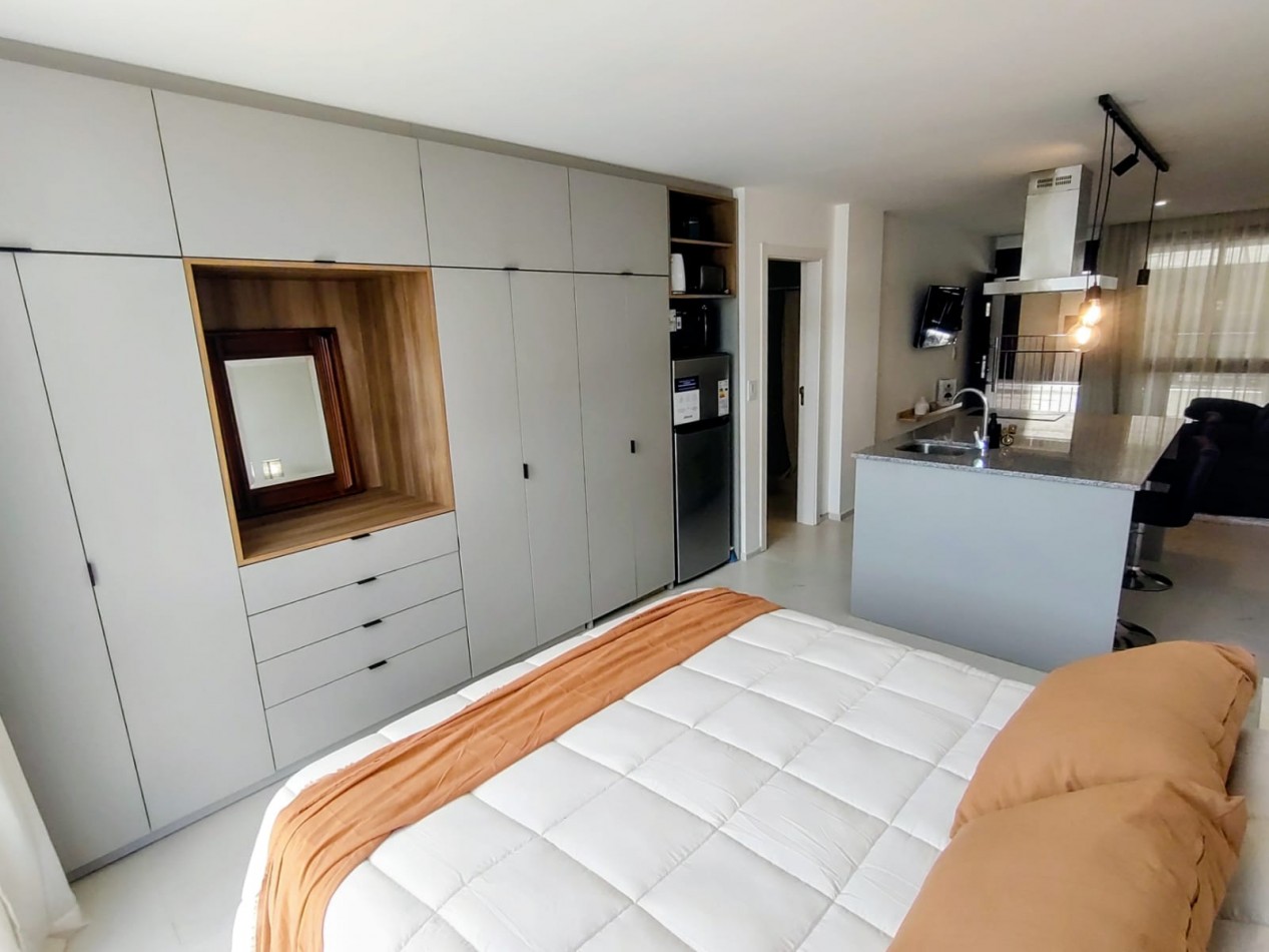 Alquiler departamento a estrenar con cochera, zona Aldrey