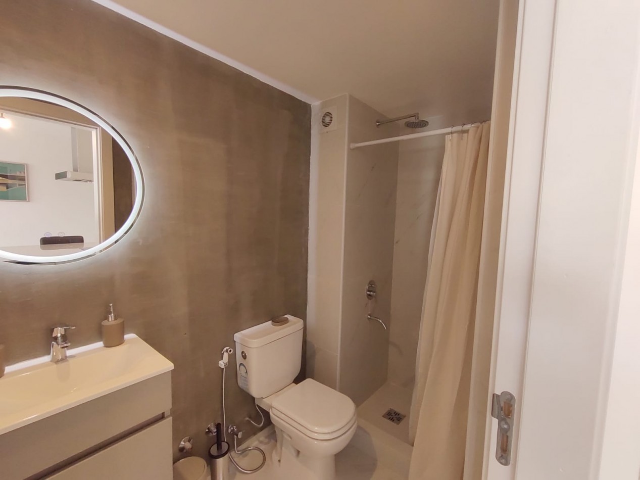 Alquiler departamento a estrenar con cochera, zona Aldrey