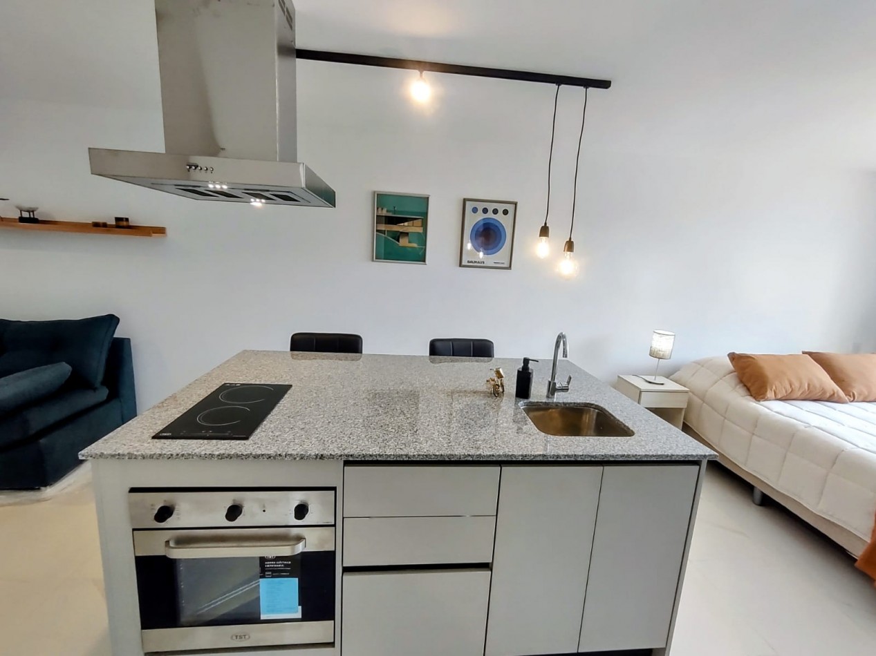 Alquiler departamento a estrenar con cochera, zona Aldrey