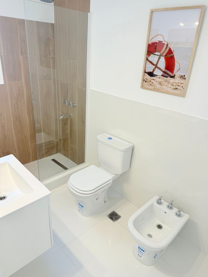 Departamento 3 amb al frente con balcon Reciclado Centro 