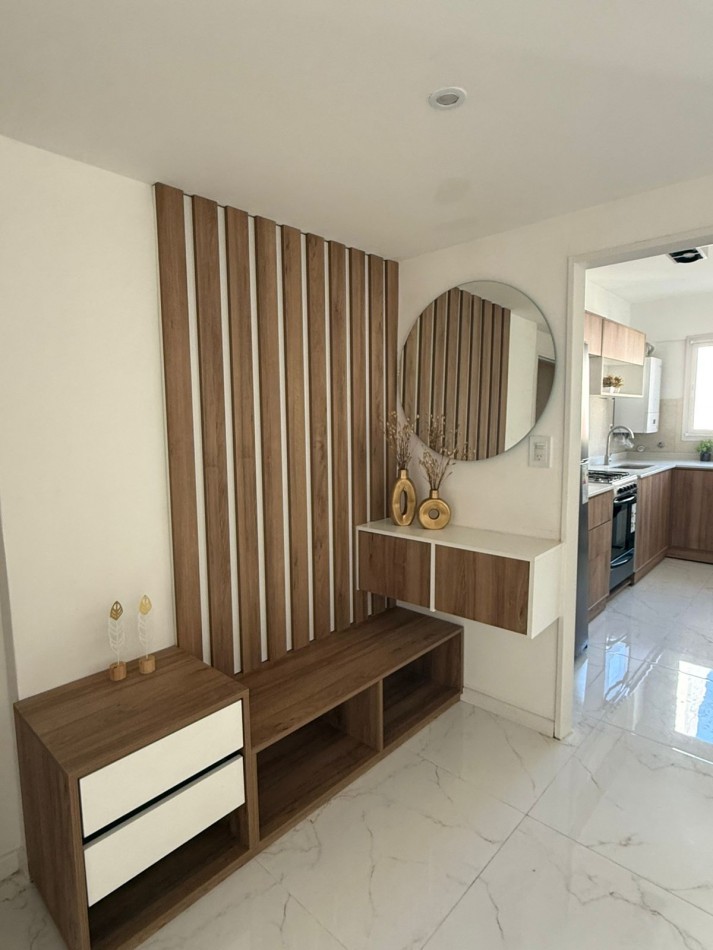 Venta Departamento 4 ambientes con cochera, reciclado y amoblado