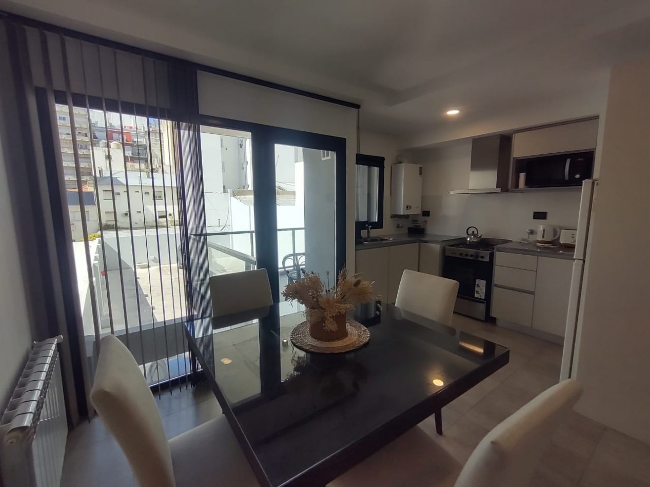 Alquiler departamento dos ambientes zona Aldrey a estrenar amoblado