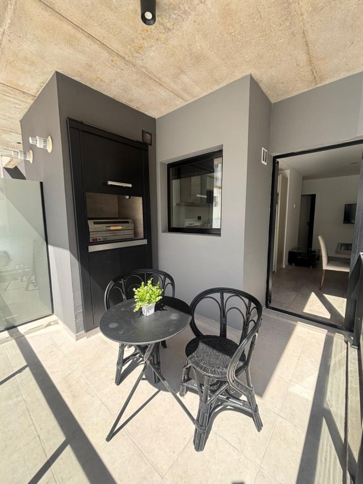 Alquiler departamento dos ambientes zona Aldrey a estrenar amoblado