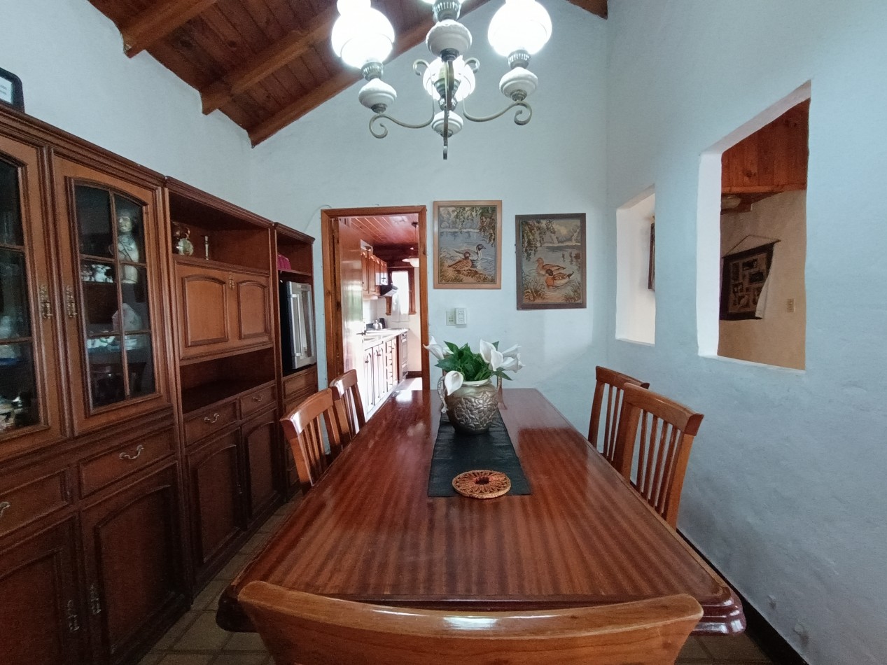 Casa 3 ambientes sobre dos lotes + departamento, cochera, quincho parque en Colinas de Peralta Ramos