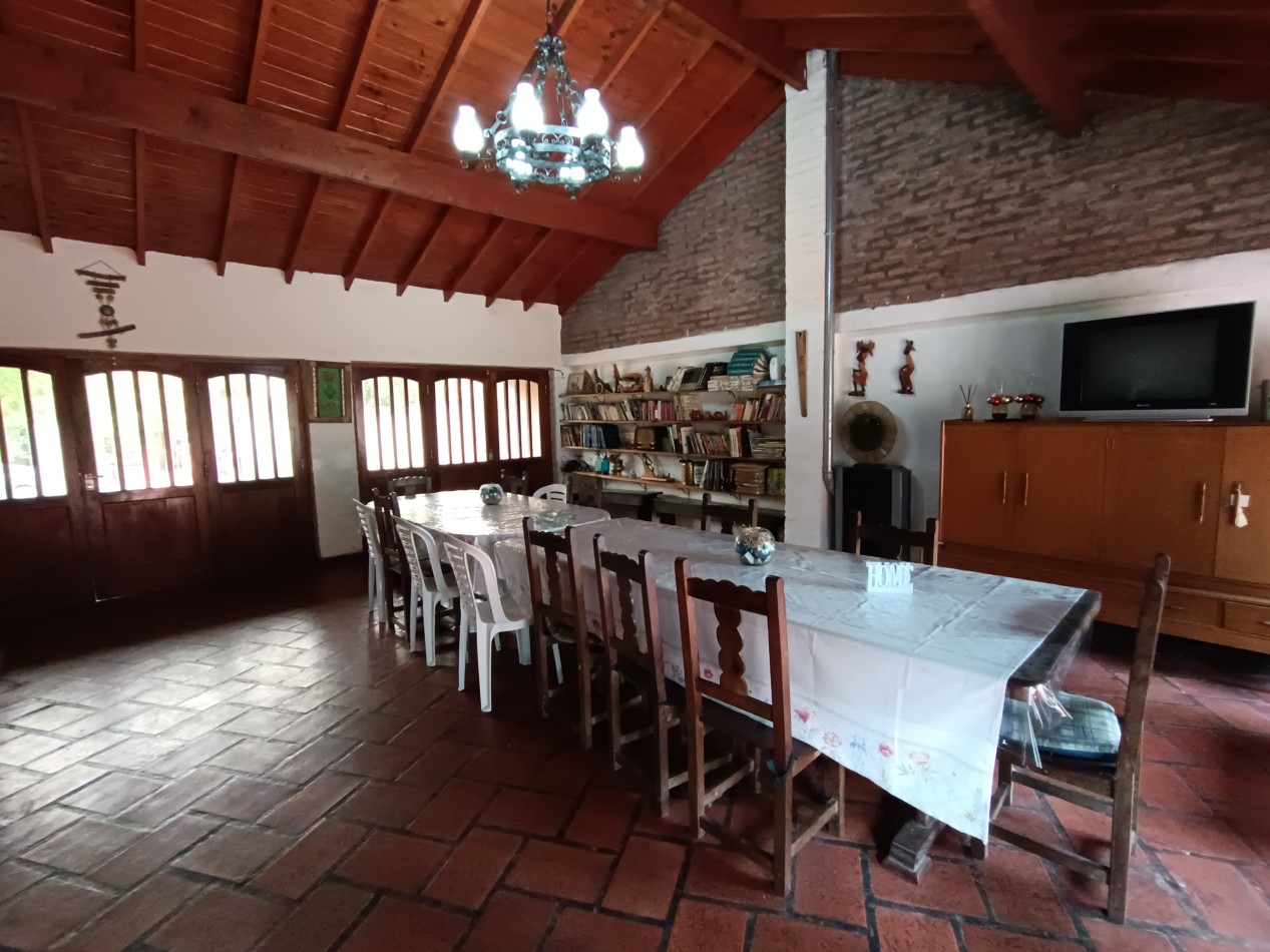 Casa 3 ambientes sobre dos lotes + departamento, cochera, quincho parque en Colinas de Peralta Ramos