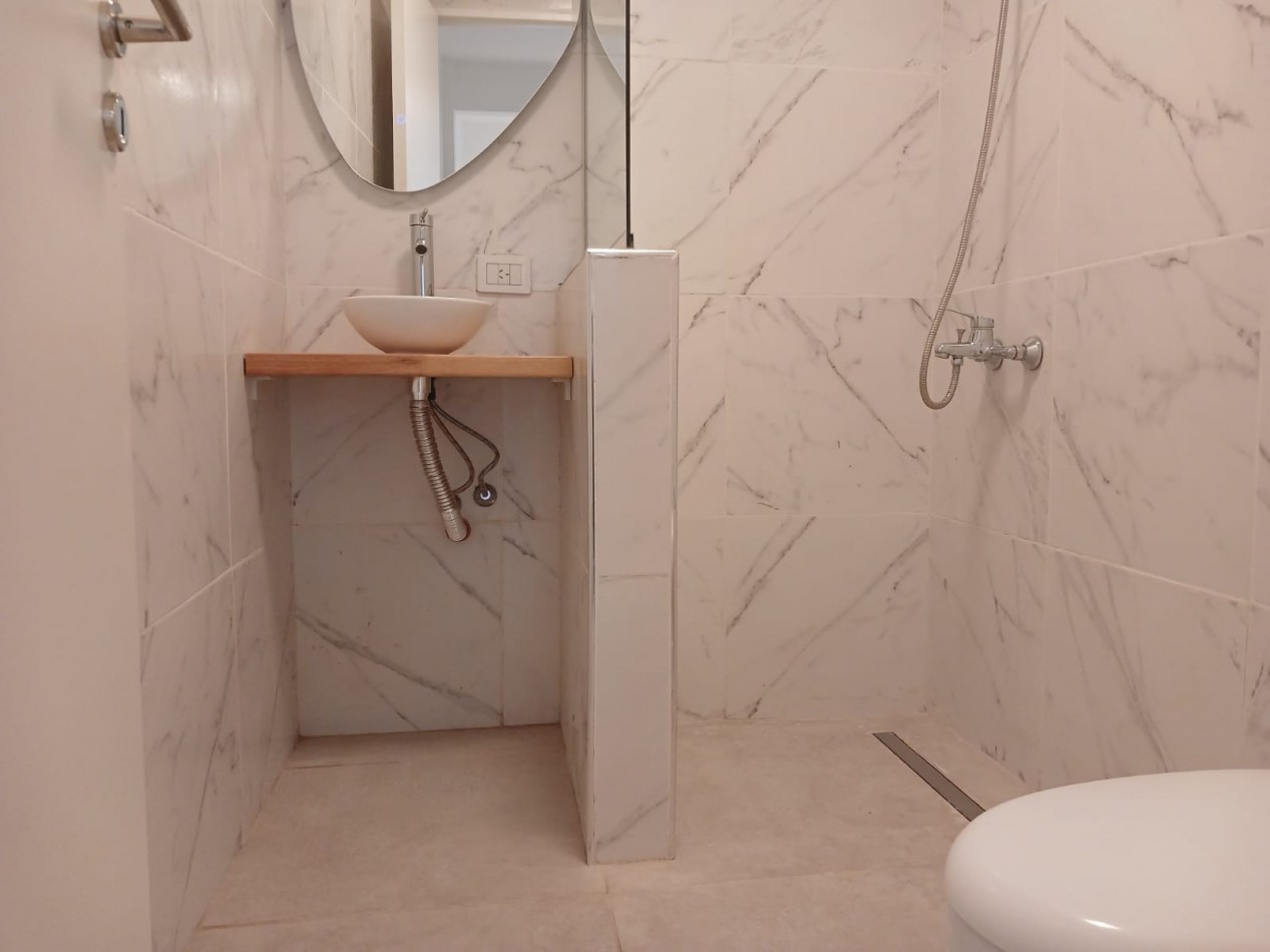 Venta departamento monoambiente, reciclado y amoblado, plaza mitre