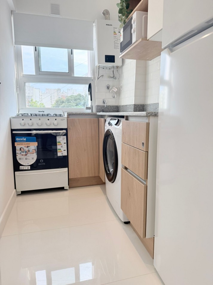 Departamento monoambiente 35 metros reciclado 