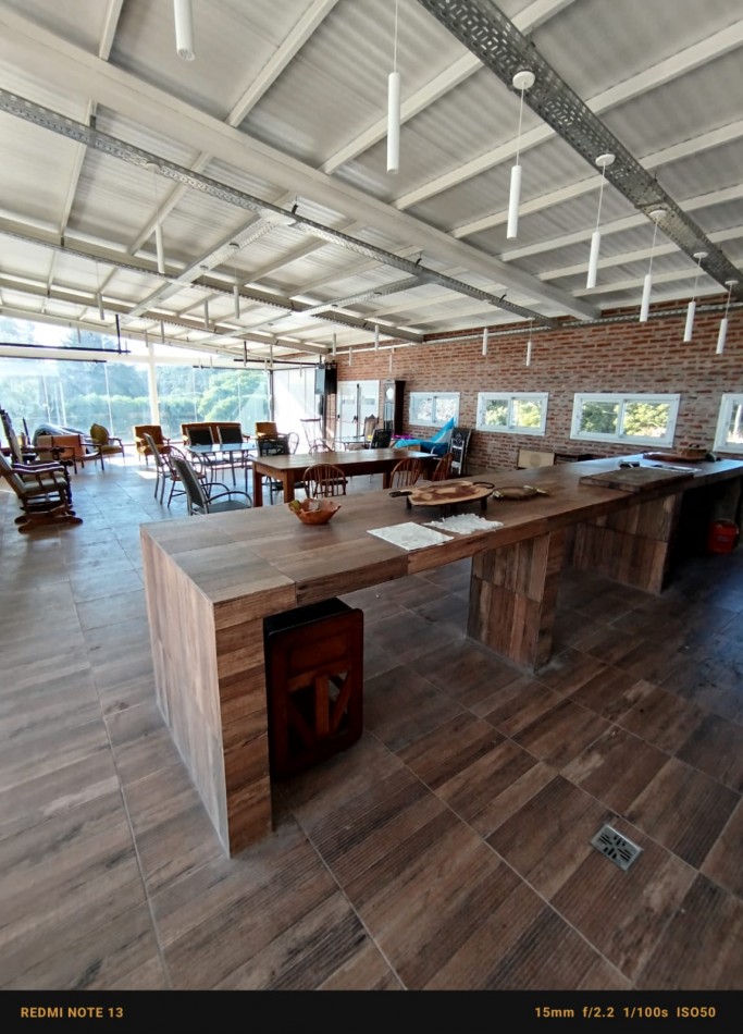 Casa quinta + Salon de Fiestas- Casa de caseros - una hectarea en Sierra de los Padres-1 hectarea