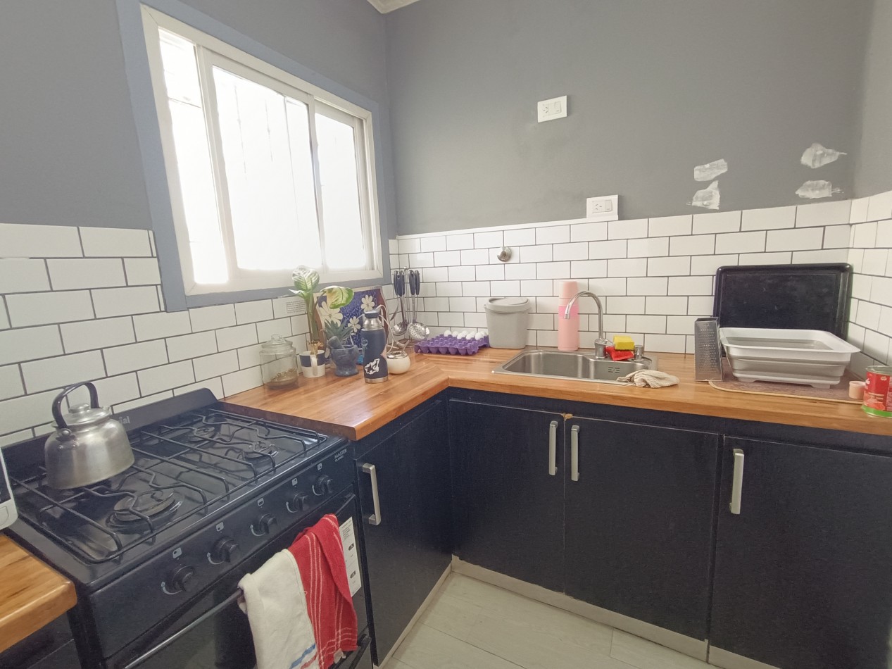 VENTA DEPARTAMENTO 3 AMBIENTES RECICLADO CON TERRAZA PROPIA Y PARRILLA