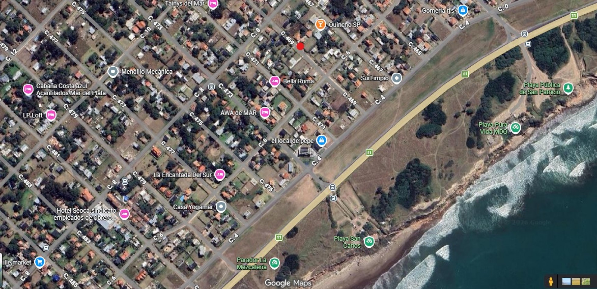 TERRENO EN SAN CARLOS /ZONA SUR A 150 M DE LA COSTA