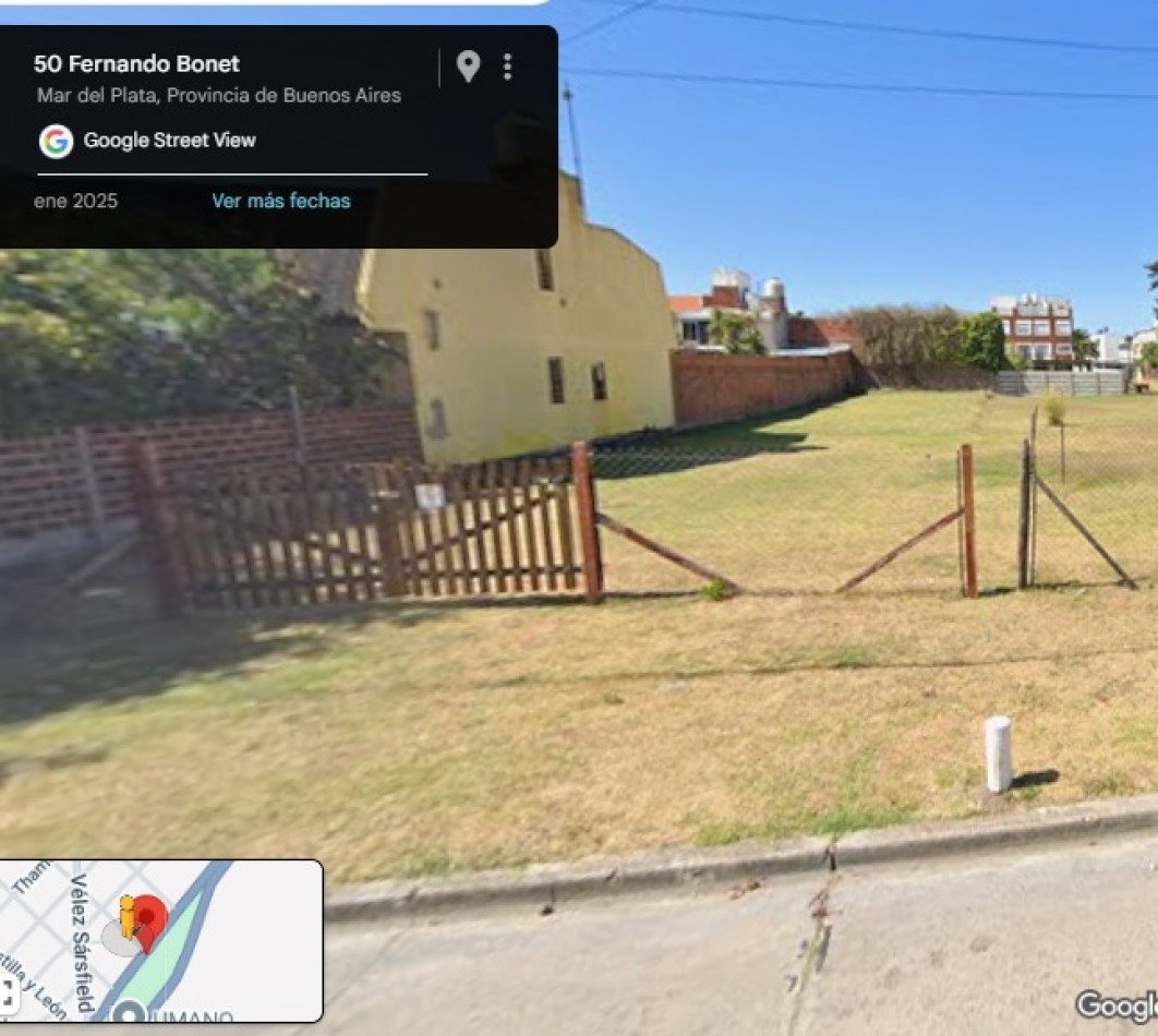 Venta Lote 520 metros Faro 