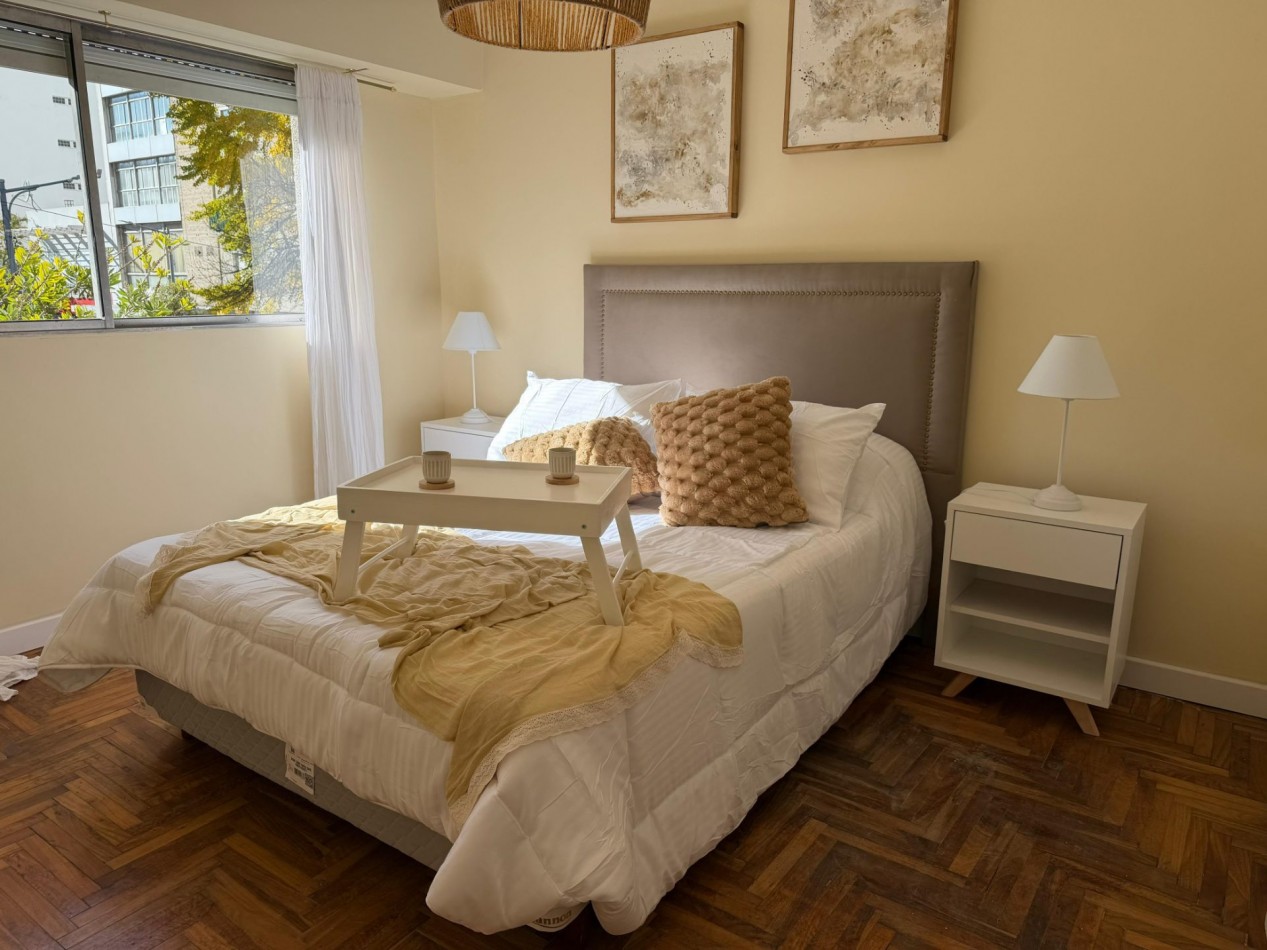 Departamento 2amb al frente con balcon reciclado Centro