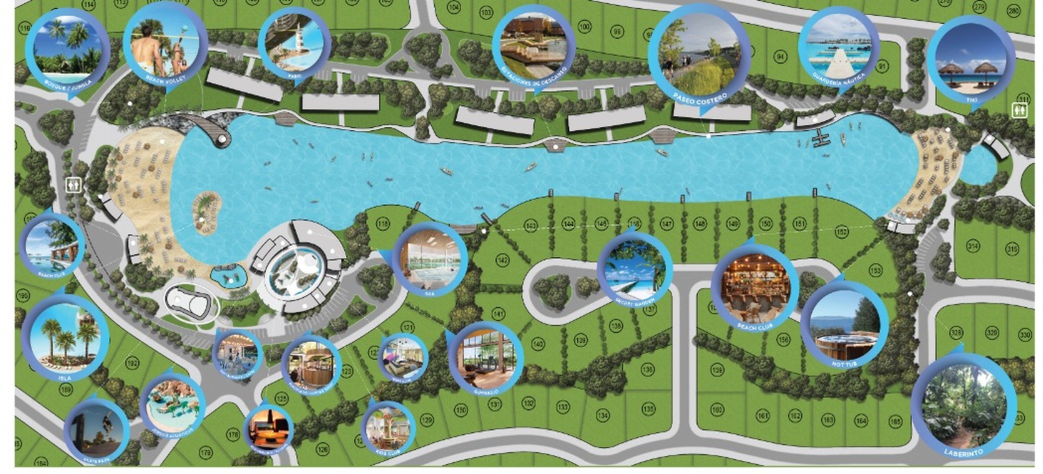 VENTA LOTE BARRIO DEVELOPER AQUA 927 MTS SECTOR LAGUNA