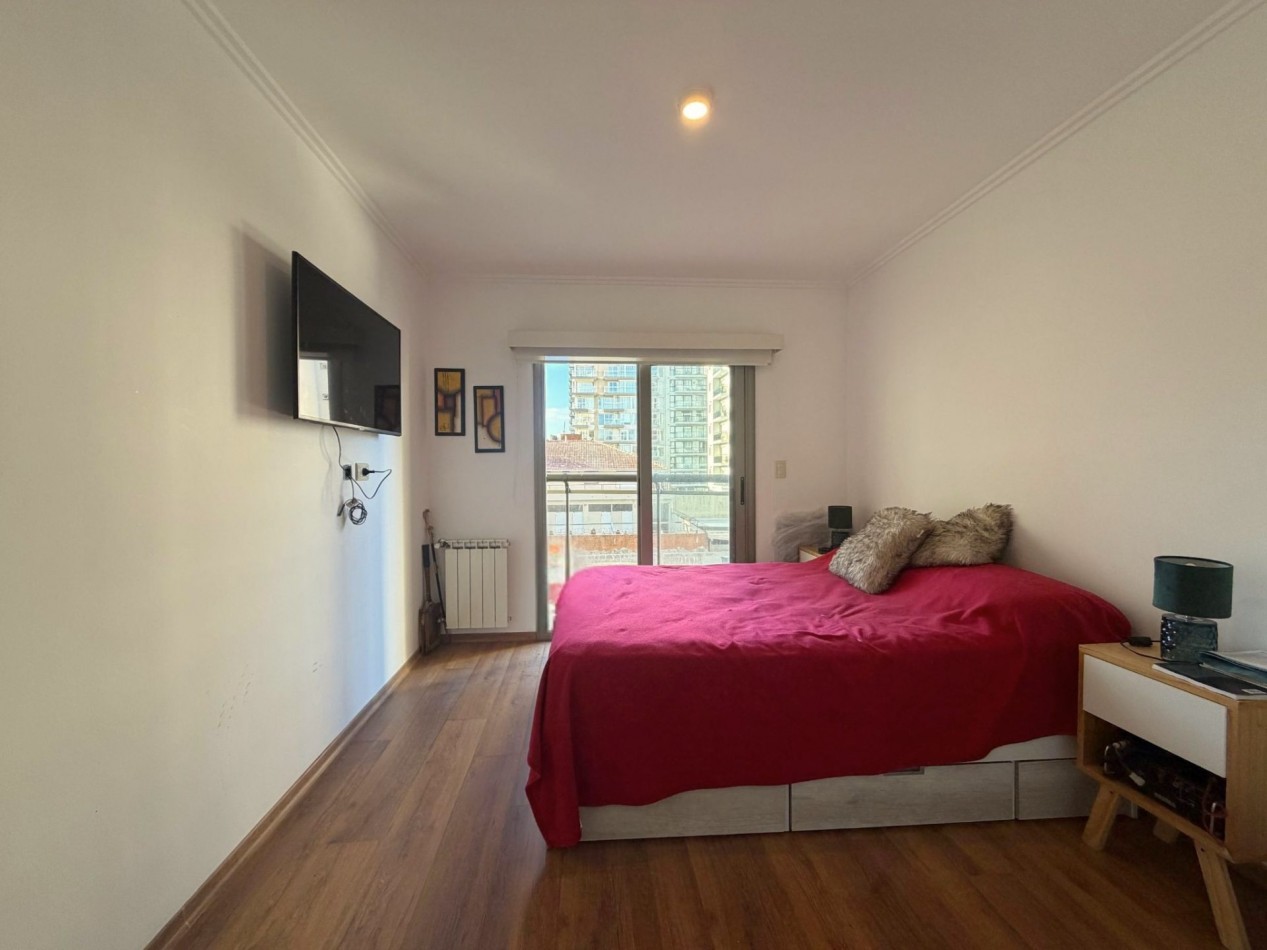 Departamento Semipiso de 2 amb con balcon y cochera zona alem