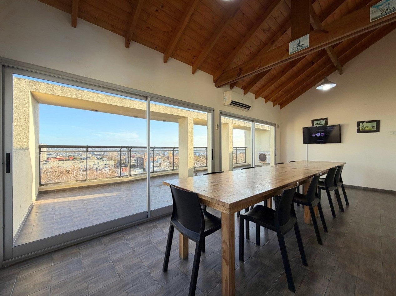 Departamento Semipiso de 2 amb con balcon y cochera zona alem
