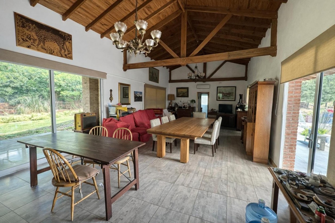 Casa quinta + Salon de Fiestas- Casa de caseros - una hectarea en Sierra de los Padres-1 hectarea