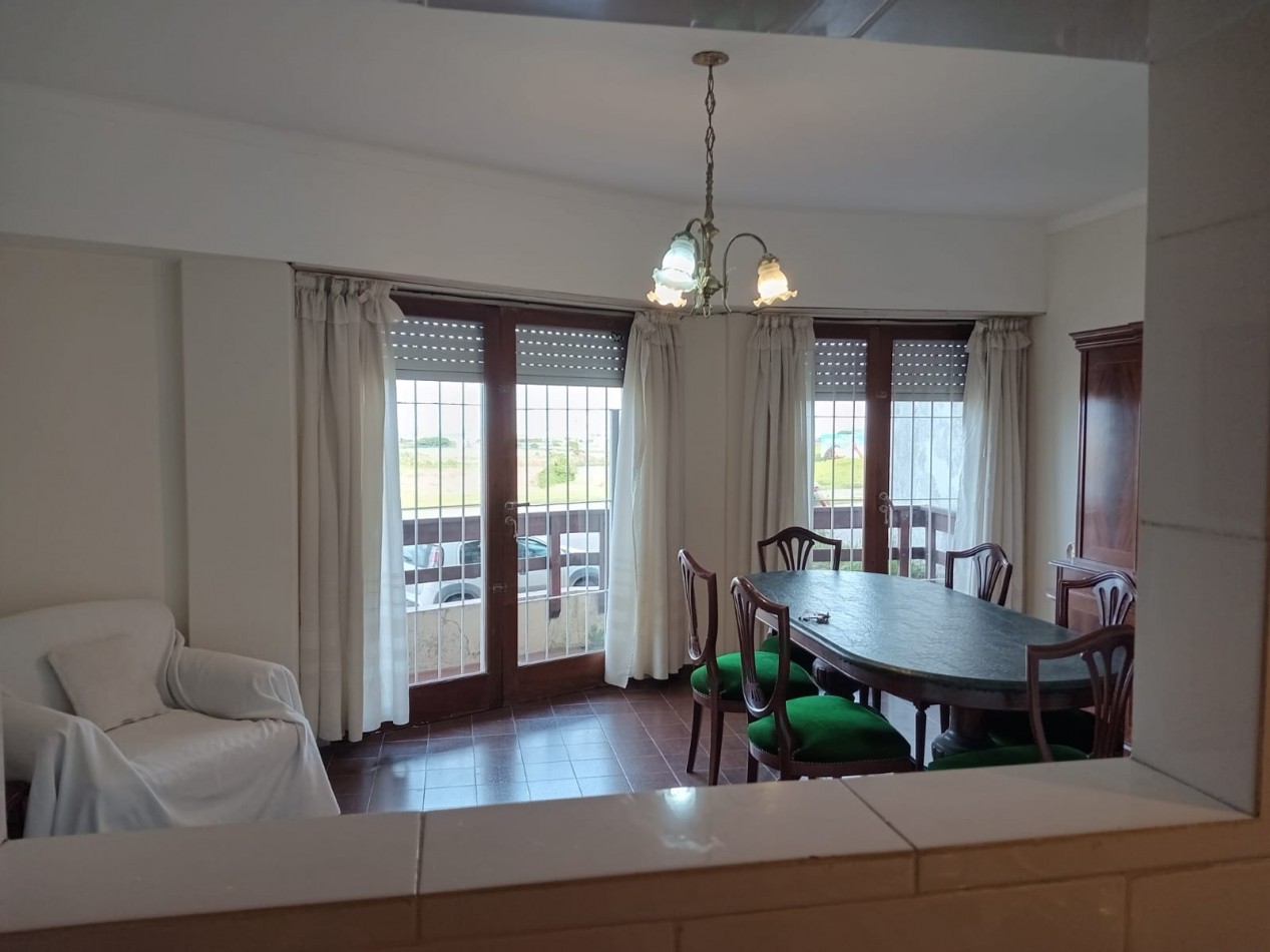 DEPARTAMENTO 3 AMBIENTES CON BALCON /COCHERA-FRENTE AL MAR- PUNTA MOGOTES