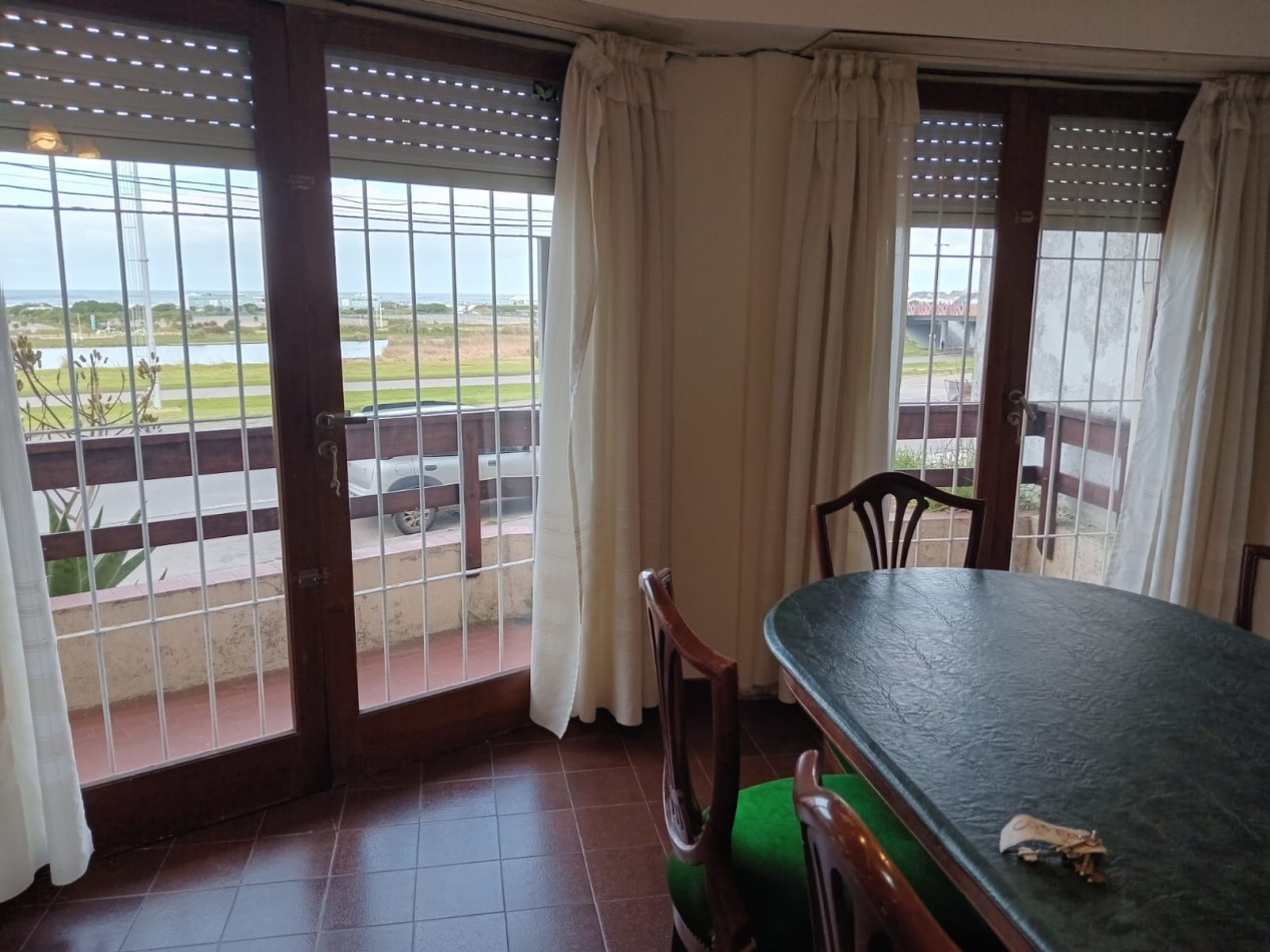 DEPARTAMENTO 3 AMBIENTES CON BALCON /COCHERA-FRENTE AL MAR- PUNTA MOGOTES