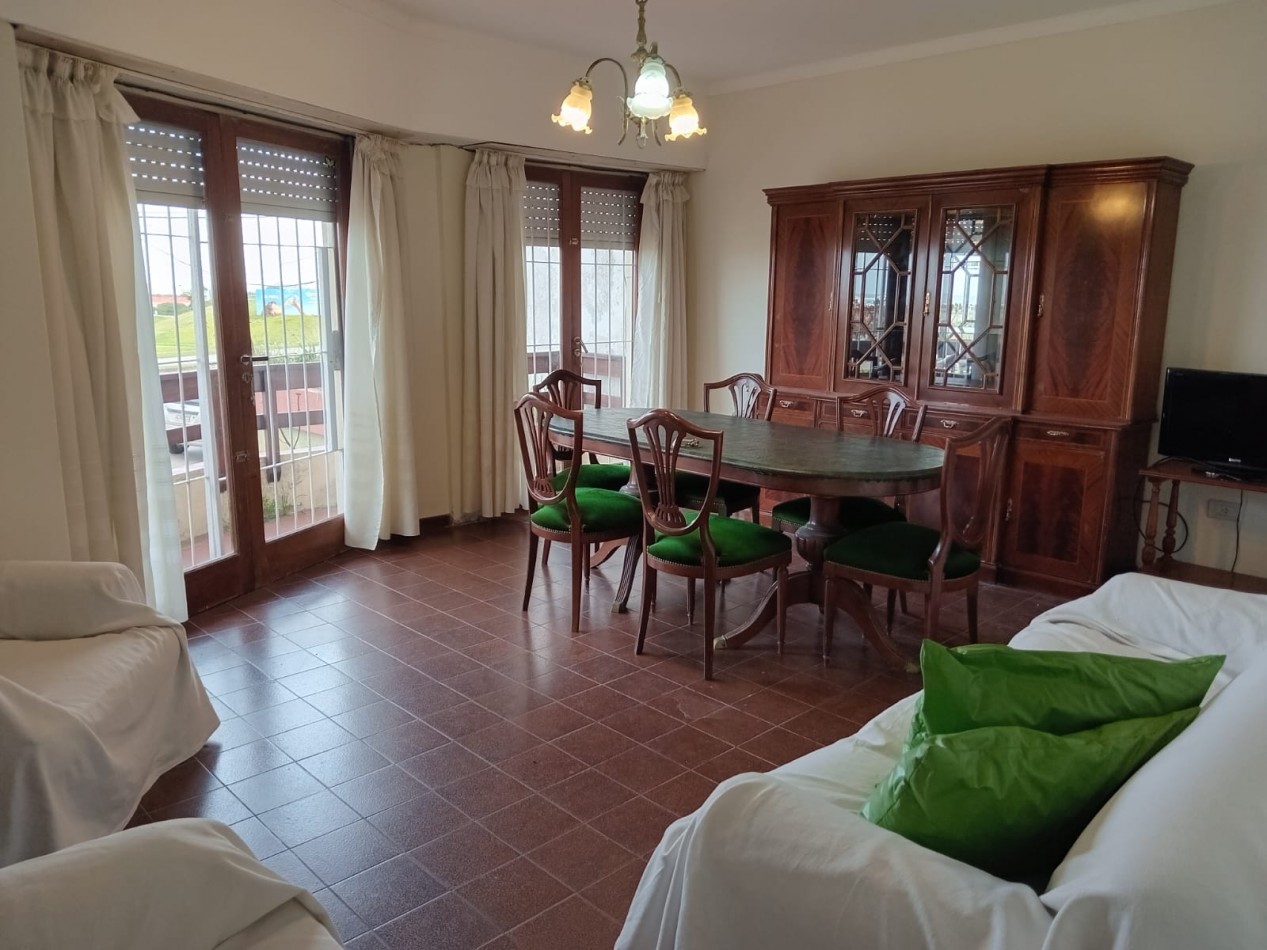 DEPARTAMENTO 3 AMBIENTES CON BALCON /COCHERA-FRENTE AL MAR- PUNTA MOGOTES