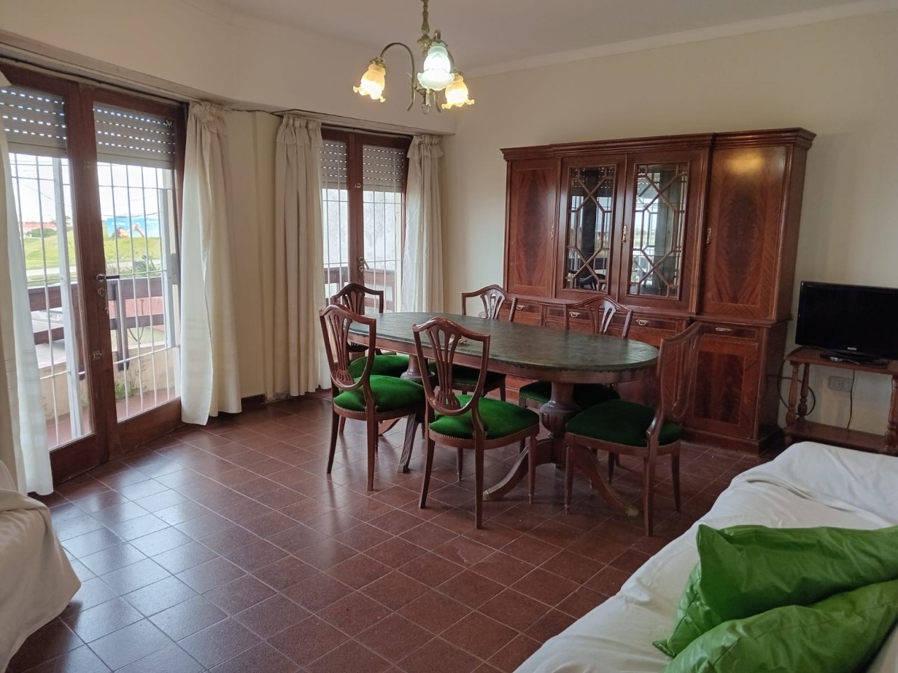DEPARTAMENTO 3 AMBIENTES CON BALCON /COCHERA-FRENTE AL MAR- PUNTA MOGOTES