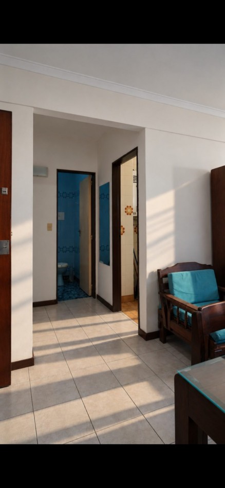 Venta departamento monoambiente amoblado zona Plaza Colon.