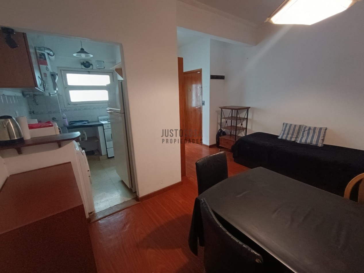 Alquiler departamento 2 ambientes amoblado a dos cuadras de la costa