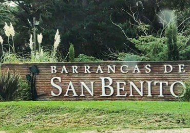 TERRENO EN BARRANCAS DE SAN BENITO