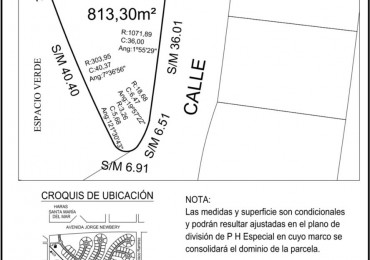 LOTE EN CASONAS DEL HARAS LOTE 5 