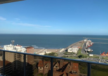 Departamento 4 Amb con vista al mar y  cochera doble playa grande