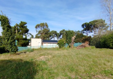 Lote en sierras de los padres en cul de sac