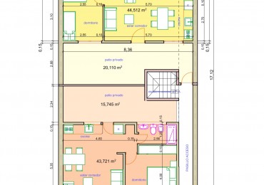 PH 3 Y 2 AMBIENTES  (EN CONSTRUCCION ) CON PATIOS PRIVADOS 