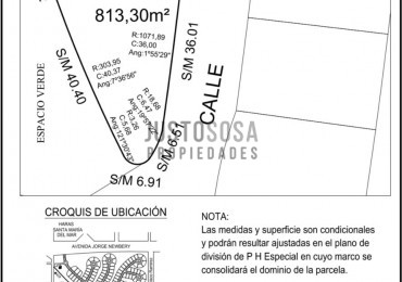 TERRENO / LOTE EN BARRIO PRIVADO CASONAS DEL HARAS -
